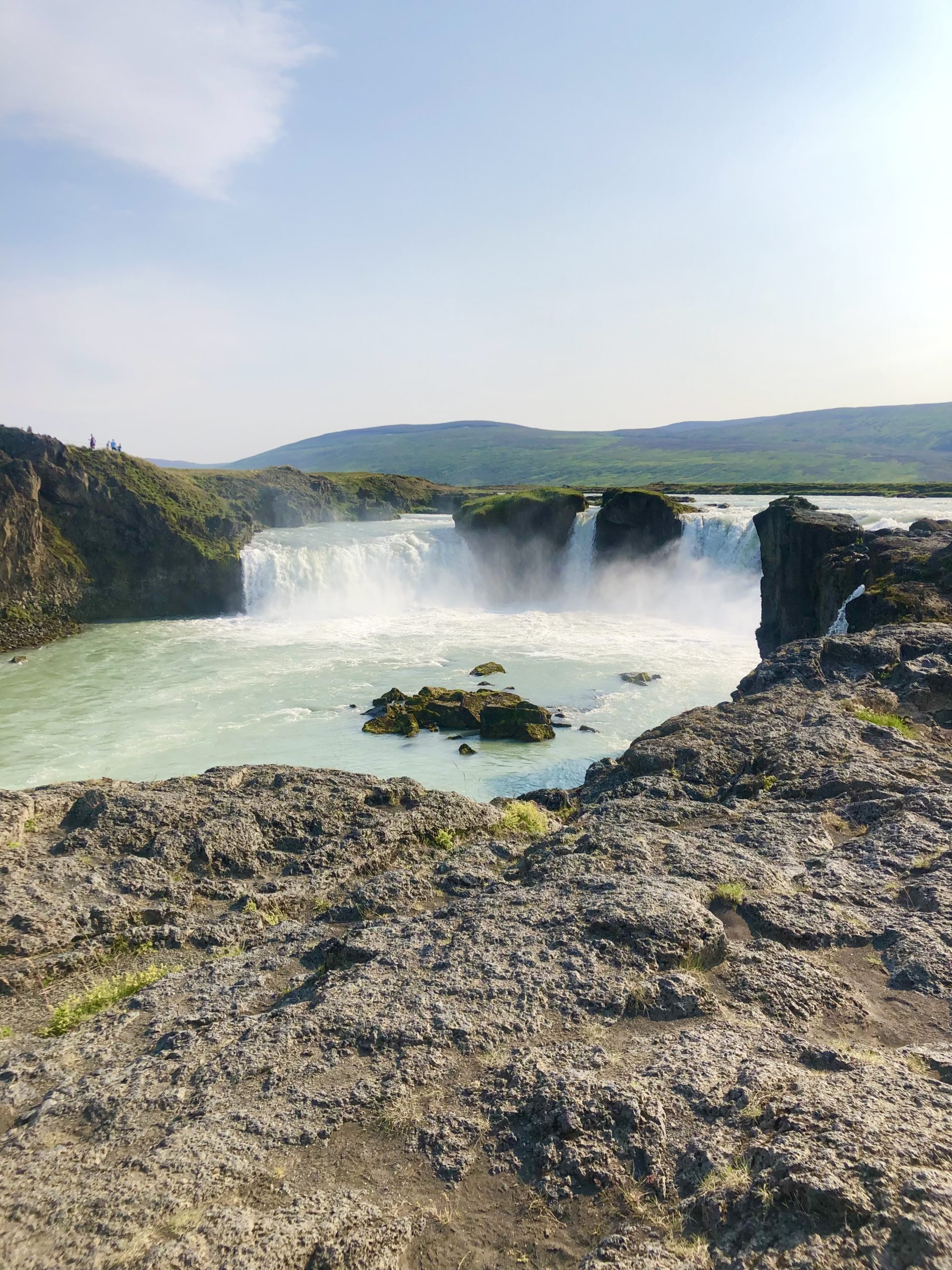 Goðafoss, waterfall in northern region